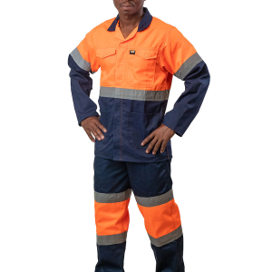 65/35 Hi Viz Two Tone Worksuit - Trouser