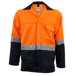 Navy / Orange Reflective Working Jacket