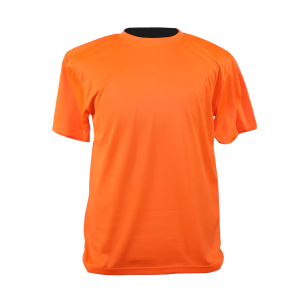 Orange Hiviz T-Shirt 120g Micromesh