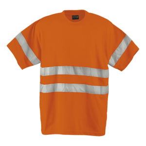 150g Poly Cotton Safety T-Shirt with tape (TSS150BT)