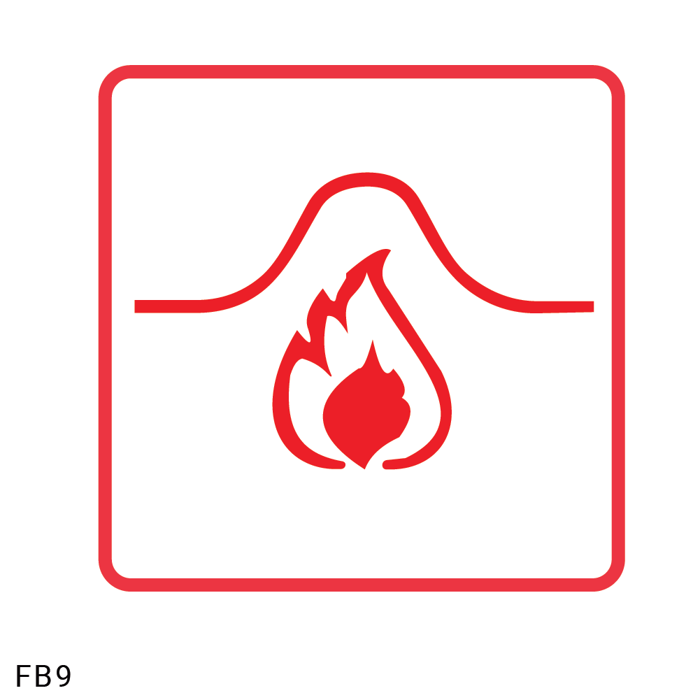 Location Of Fire Blanket safety sign (FB9)