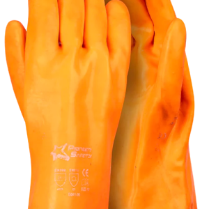 Pioneer Orange Freezer Glove 30Cm Open Cuff High Visibility