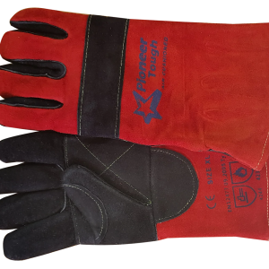 Pioneer Tough Black/Red Air Cusioned Welding Glove 35Cm