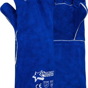 Pioneer Tough Blue Lined Welding Glove A Grade 45Cm