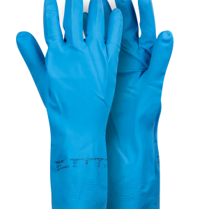 Chemical Blue Nitrile Household Gloves