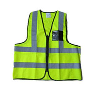 Reflective Vest with Zip & ID Pocket