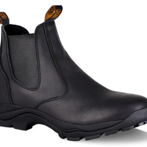 JCB Chelsea Black Soft Toe