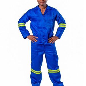 Poly Cotton Conti Suits With Tape