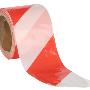 Barrier Tape Red and White 500m Roll