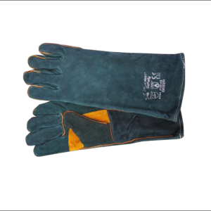 Pioneer 8" Green Lined Elbow Length With Reinforced Palm