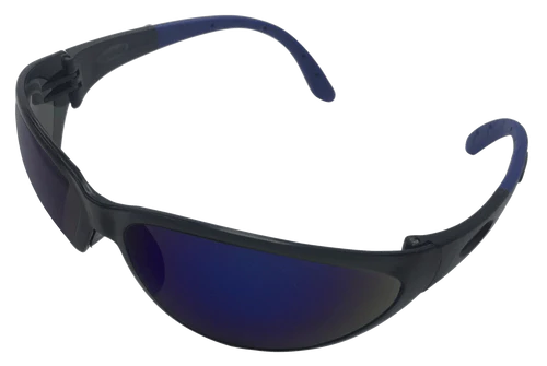 Pioneer Vision Spider Spectacl Blue-Mirror Indoor/Outdoor Anti-Scratch