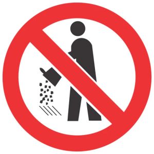 No Drain Pollution SABS safety sign (PV28)