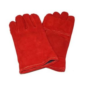Pioneer 2" Red Heat Resist Glove - Kevlar Stitched Wrist