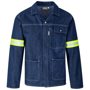 Cast Premium 100% Cotton Denim Jacket - Reflective Arms