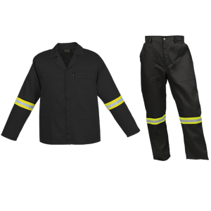 Budget Poly Cotton Conti Suit with Reflective