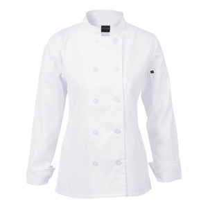 Ladies Long Sleeve Savona Chef Jacket