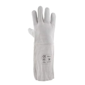 REBEL Tru Touch Chrome Leather Gloves Elbow Length