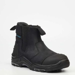 Slate – Crazy Horse Leather Safety Boot