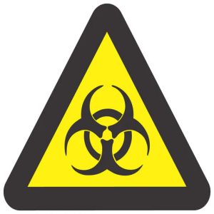 Beware Of Biological Hazard SABS safety sign (WW11)