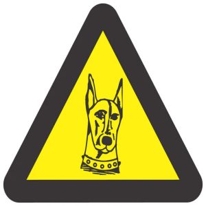 Beware Of Dogs SABS safety sign (WW19)