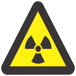 Beware Of Ionizing Radiation SABS safety sign (WW6)
