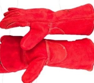 Pioneer Touch 8" Red Heat Resist Glove Elbow