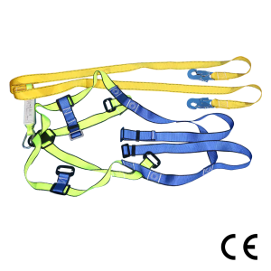 Pinnacle Double Lanyard Full Body Harness With Snap Hook