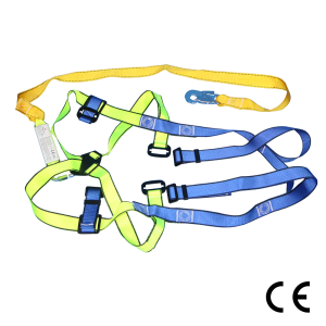 Pinnacle Single Lanyard Full Body Harness With Snap Hook