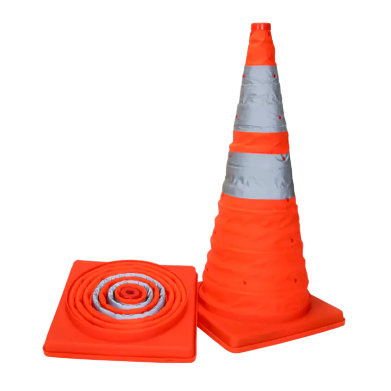 Pinnacle Foldaway Traffic Cone - 700mm