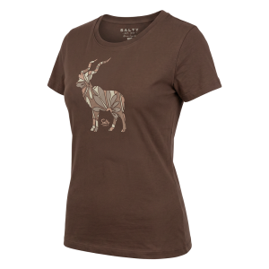 Salty Women's T-Shirt Floral Kudu