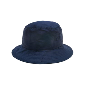 Narrow Brim Cotton Bucket Hat