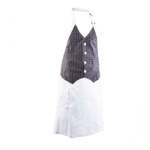 End Of Range - White & Fano Elite Waistcoat Apron