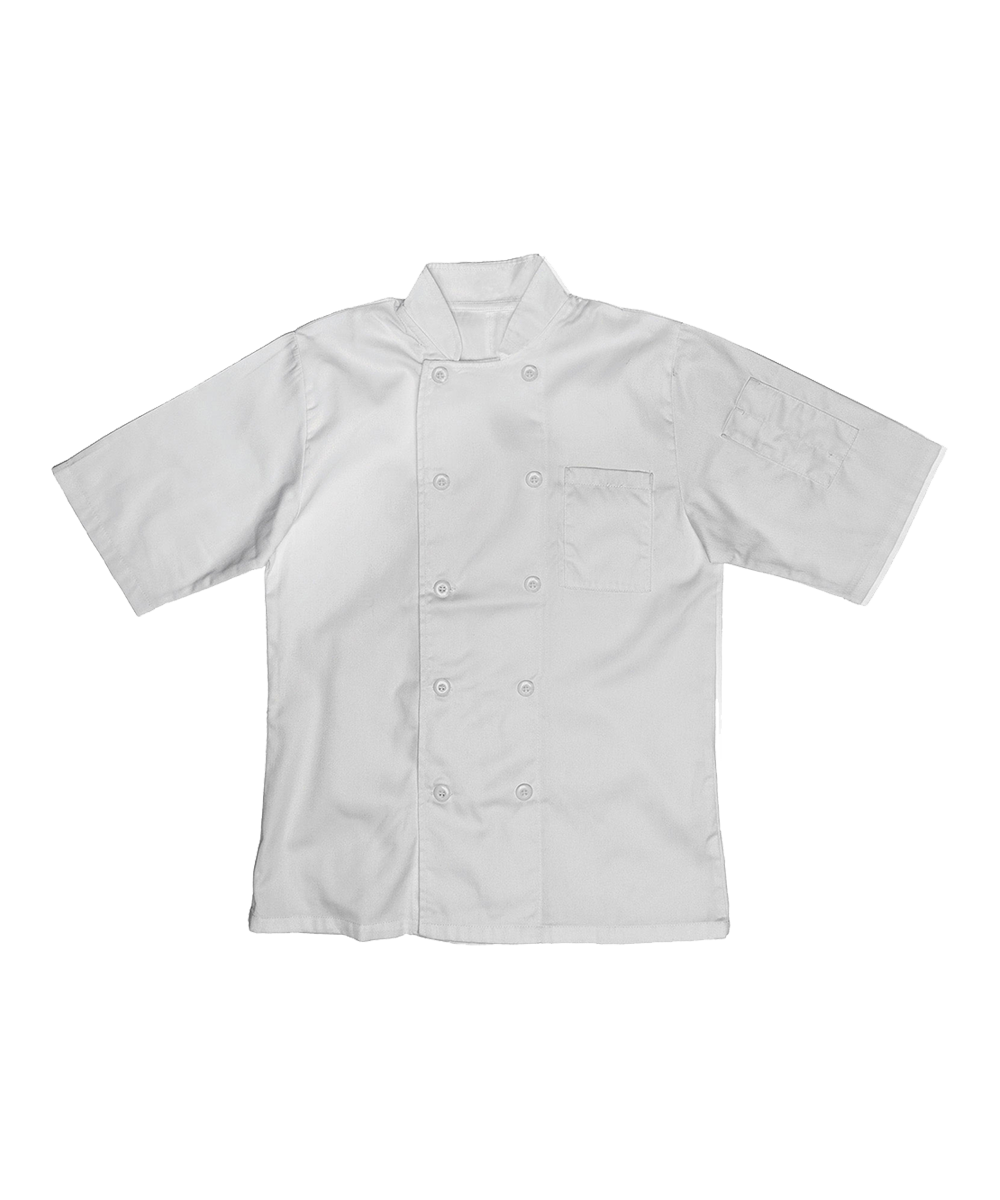Short Sleeve Chef Jacket - Image 2