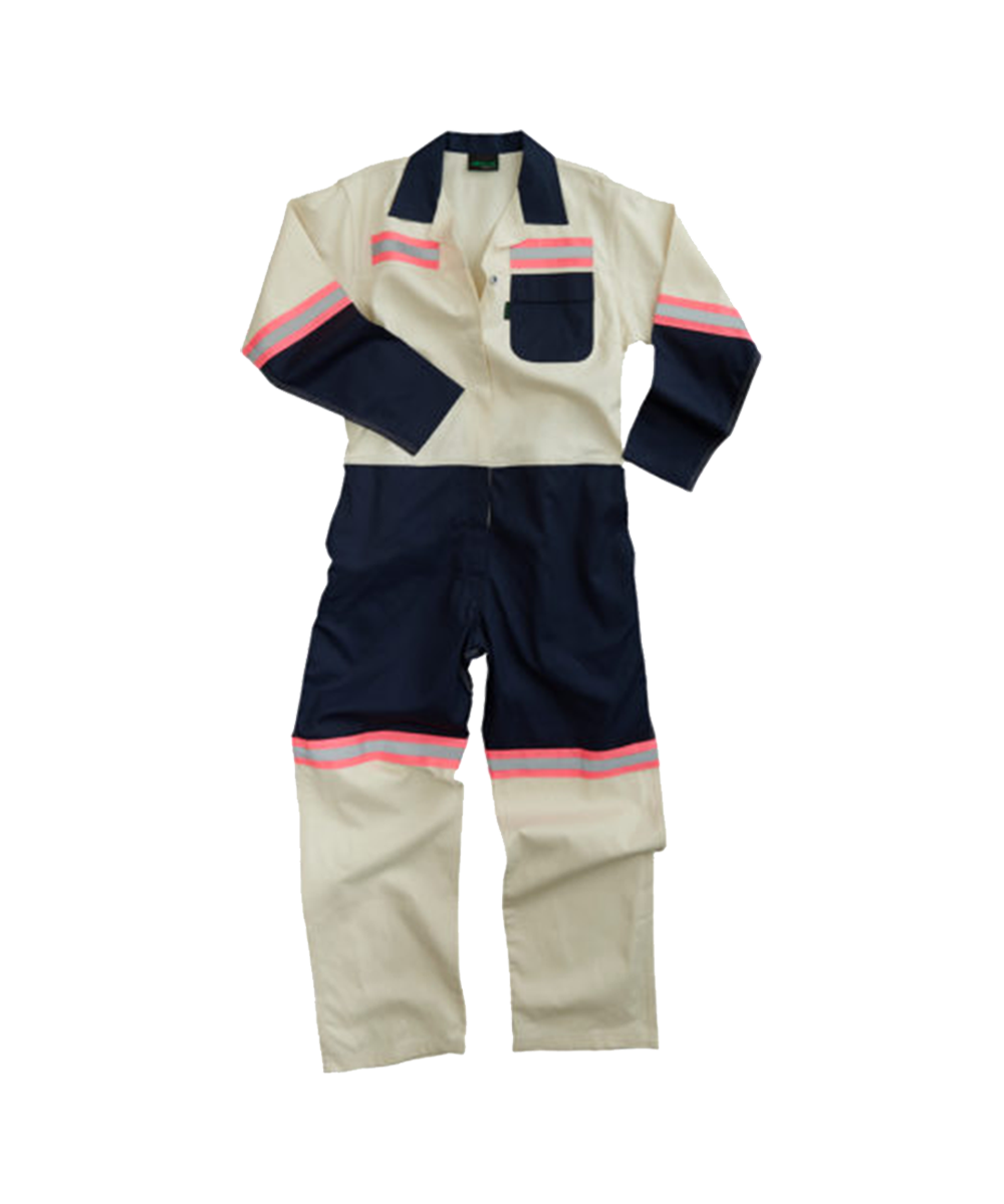 End Of Range - Women’s J54 ReflectiveTwo Tone Boiler Suit