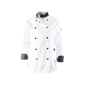 End Of Range - White & Fano Elite Women's Chef Jacket