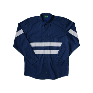 ROCKSAFE Hi-Vis Vented Long Sleeve Work Shirt