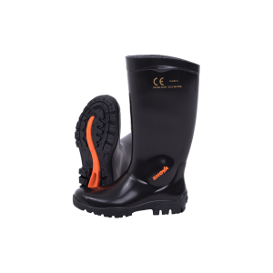Black/Black Knee Length General Purpose Gumboot
