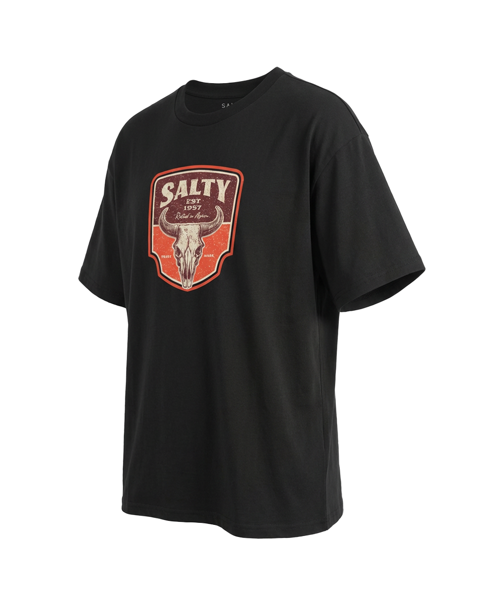End Of Range - Salty T-Shirt Water Buffalo Skull
