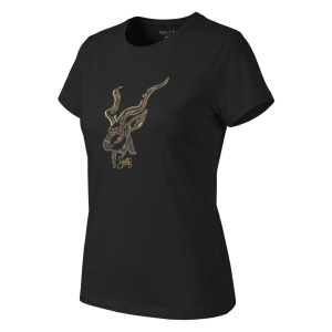 End Of Range - Salty Womens T-Shirt Kudu Art