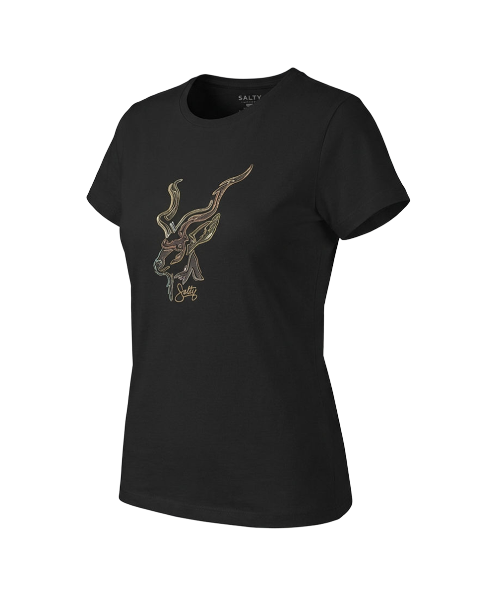 End Of Range - Salty Womens T-Shirt Kudu Art