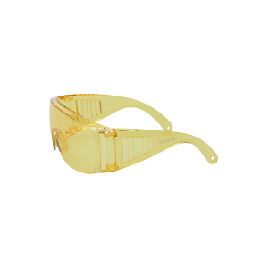 Wrap Around Anti Scratch Spectacles Amber Lens