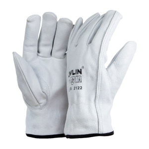 Full Grain White Cowhide Gloves