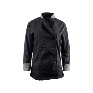 End Of Range - Black & Ligne Noir Elite Women's Chef Jacket