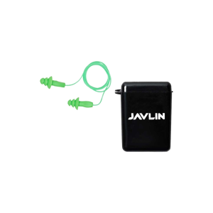 Reusable Green Corded Ear Plugs With Container