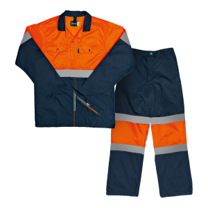 Hi-Vis Two Tone Conti Suit SABS Specification