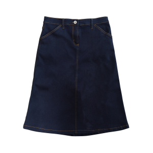 End Of Range - Women’s Blue Stretch Denim Skirt