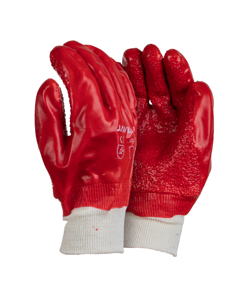 PVC Extra Heavy Weight Knit Wrist Gloves