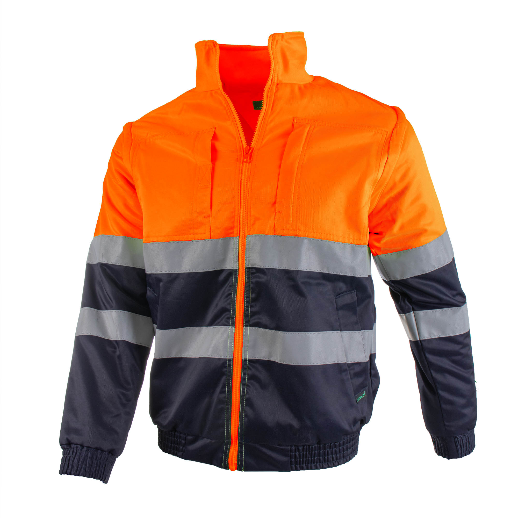 Hi-Vis Two Tone Bomber Jacket - Image 2
