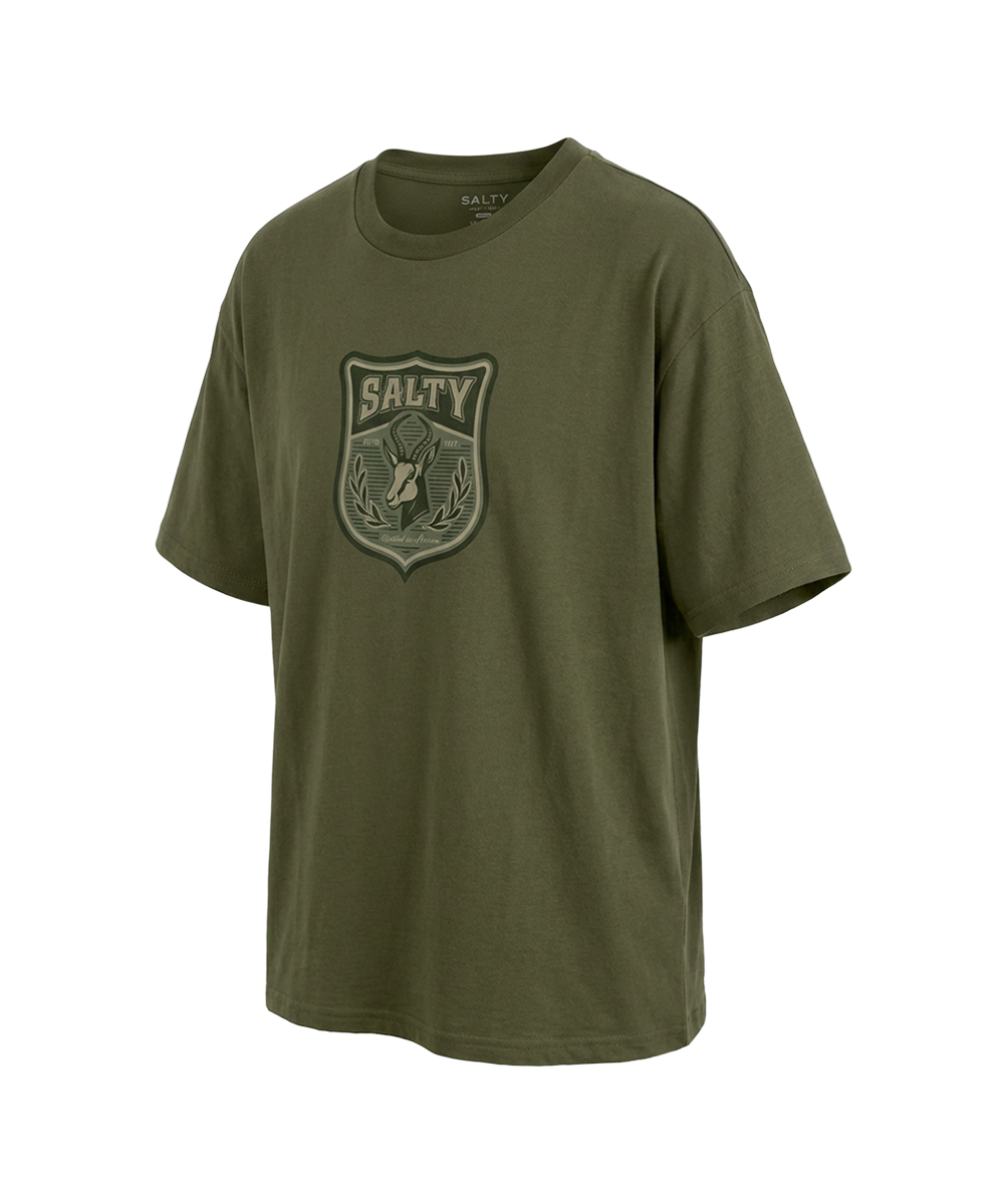 End Of Range - Salty T-Shirt Springbok Stamp