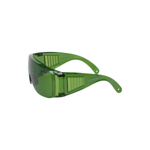 Wrap Around Anti Scratch Spectacles Green Lens